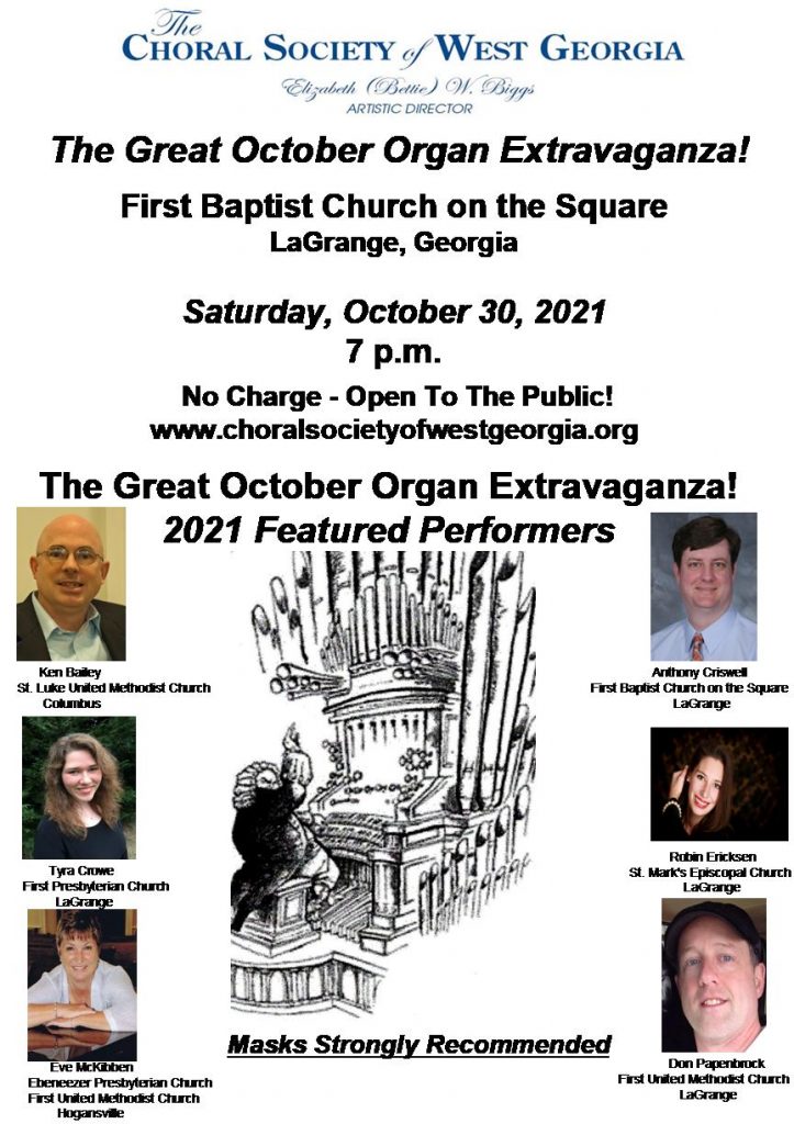 Great October Organ Extravaganza